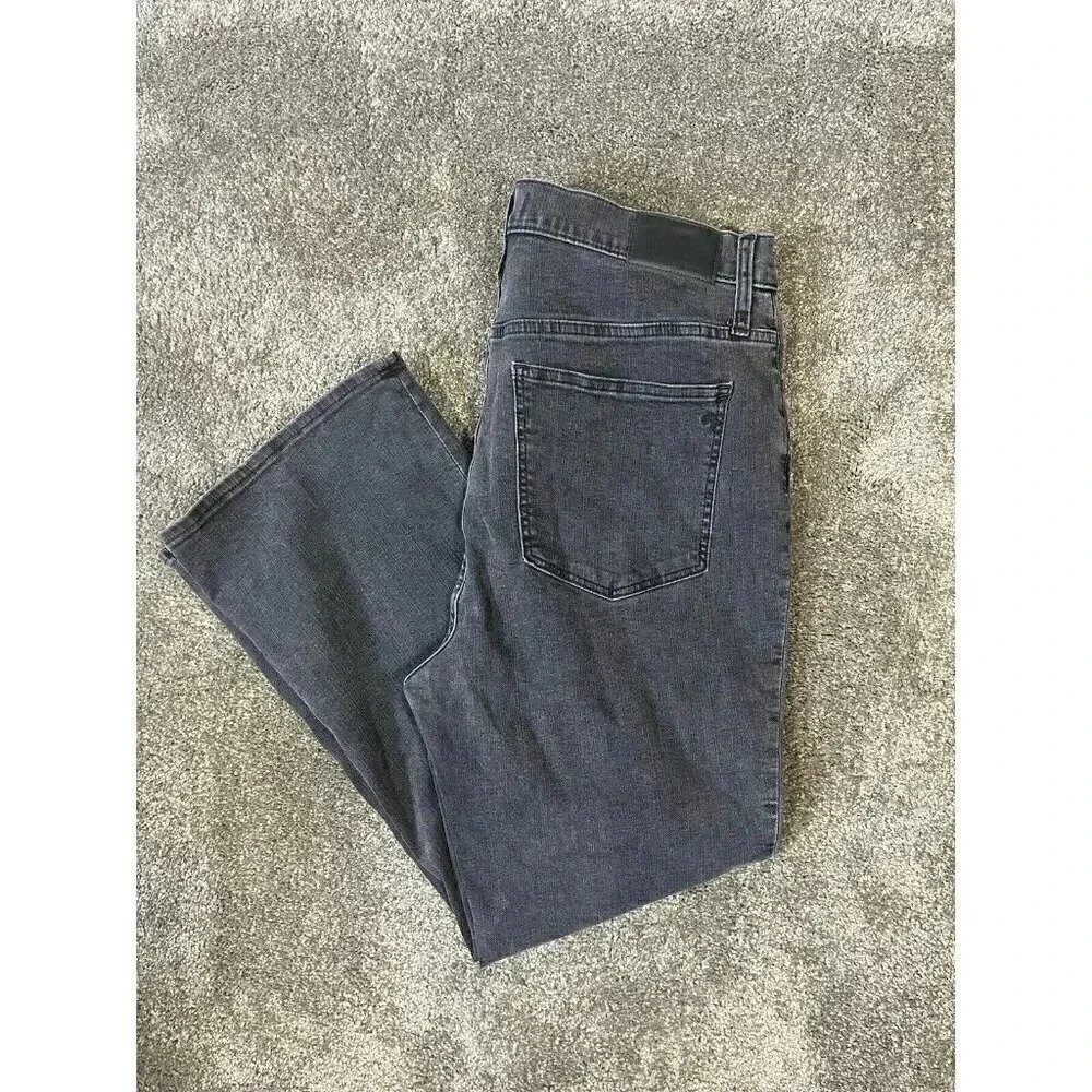 Madewell Cali Demi Boot Cut Stretch Jeans Womens Size 32 Inseam 25 Buttonfly
